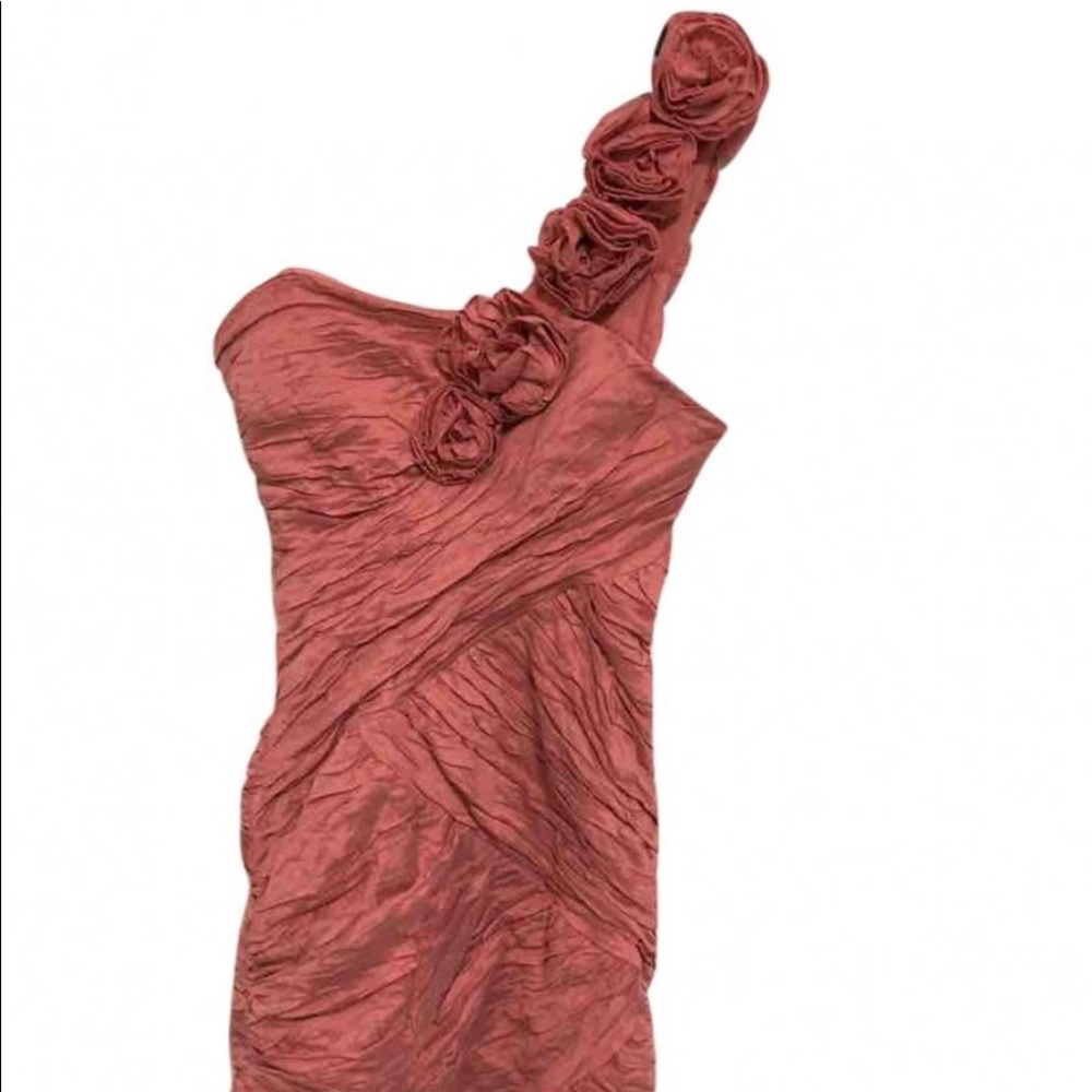 Coral BCBG dress
